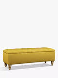 John Lewis Rouen Upholstered Ottoman Storage Box, Extra Large