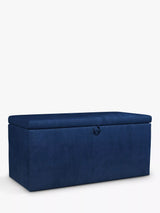 John Lewis John Lewis Emily Upholstered Ottoman Storage Box- Buy online at McGrocer