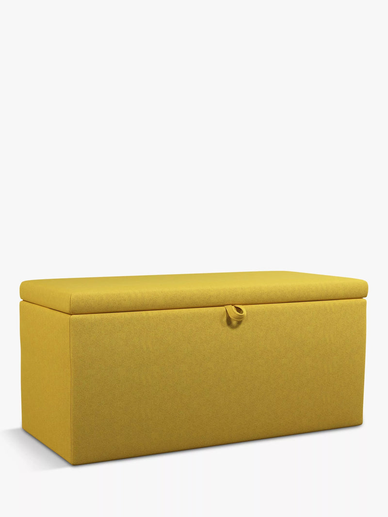 John Lewis Emily Upholstered Ottoman Storage Box
