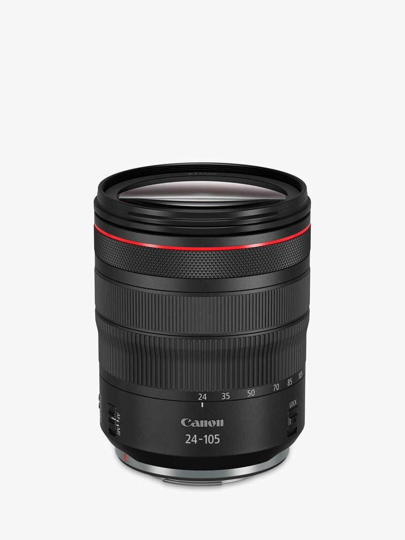 Canon RF 24-105mm f/4L IS USM zoom lens, UK version