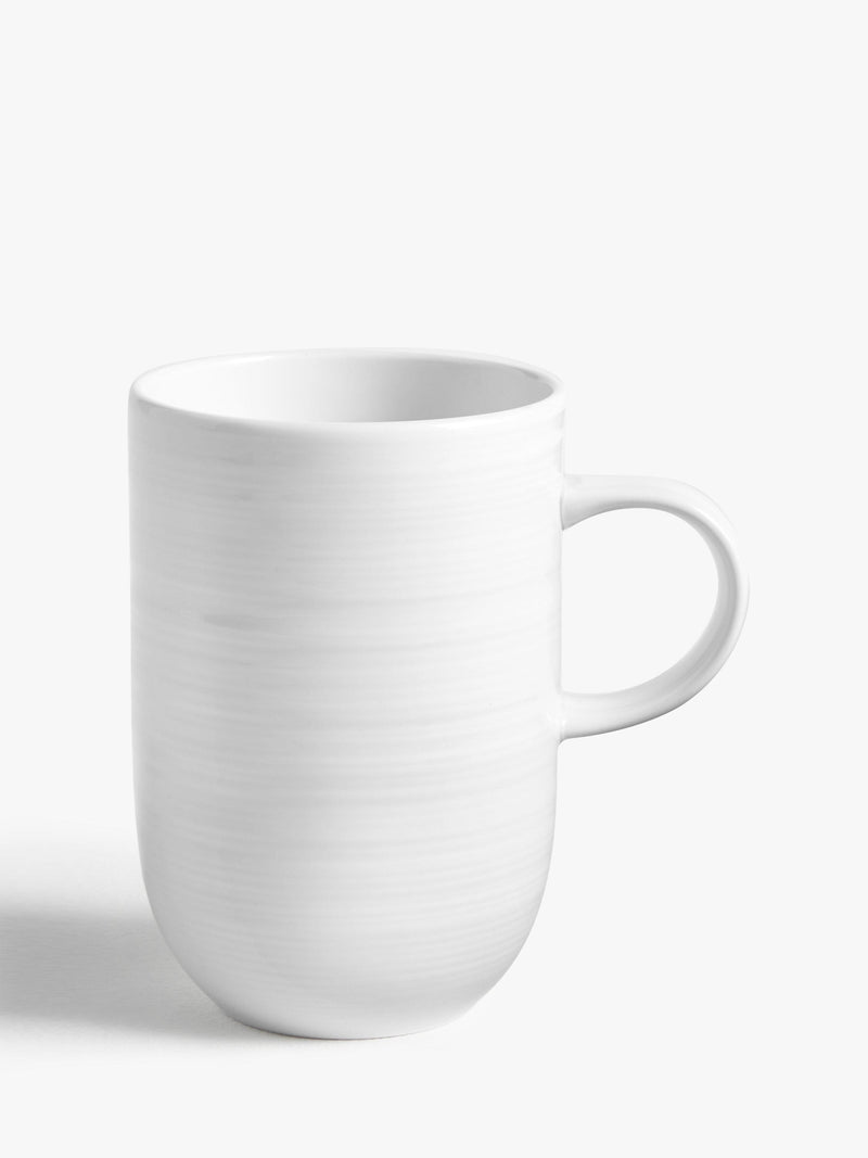 John Lewis fine china latte mugs natural set of 2, imported from the UK