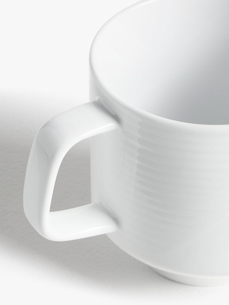 John Lewis porcelain mugs set of 2, 400ml - British product