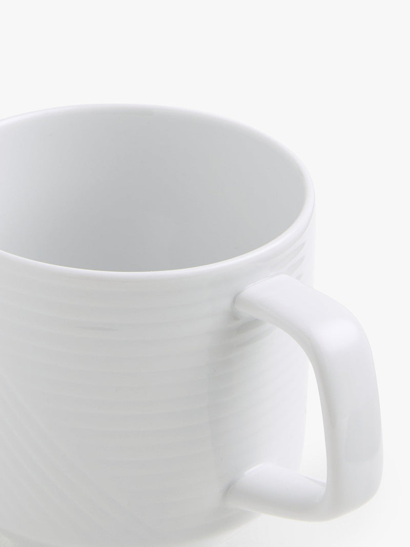 John Lewis porcelain mugs set of 2, 400ml - British product