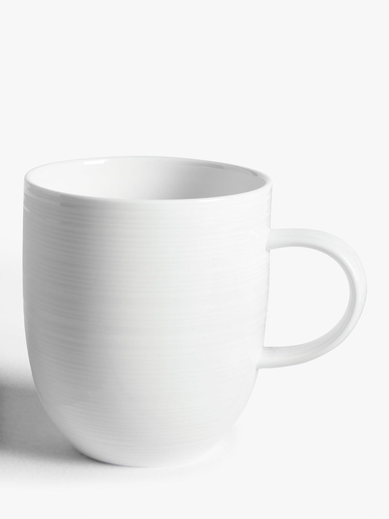 John Lewis Luna fine china mug set 360ml (British brand)