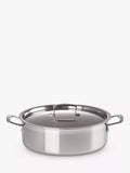 Le Creuset 3-Ply Stainless Steel Sauteuse Pan 28cm, UK version