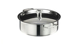 Le Creuset 3-Ply Stainless Steel Sauteuse Pan 28cm, UK version