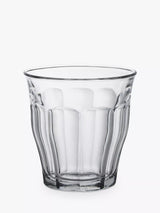 John Lewis Duralex Picardie Clear Glass Tumblers Set of 4 250ml- Buy online at McGrocer
