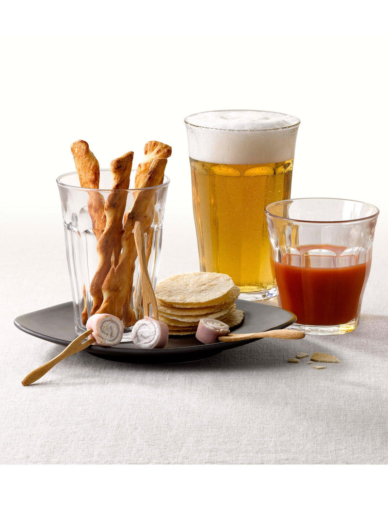 Duralex Picardie clear glass tumblers 360ml - British product