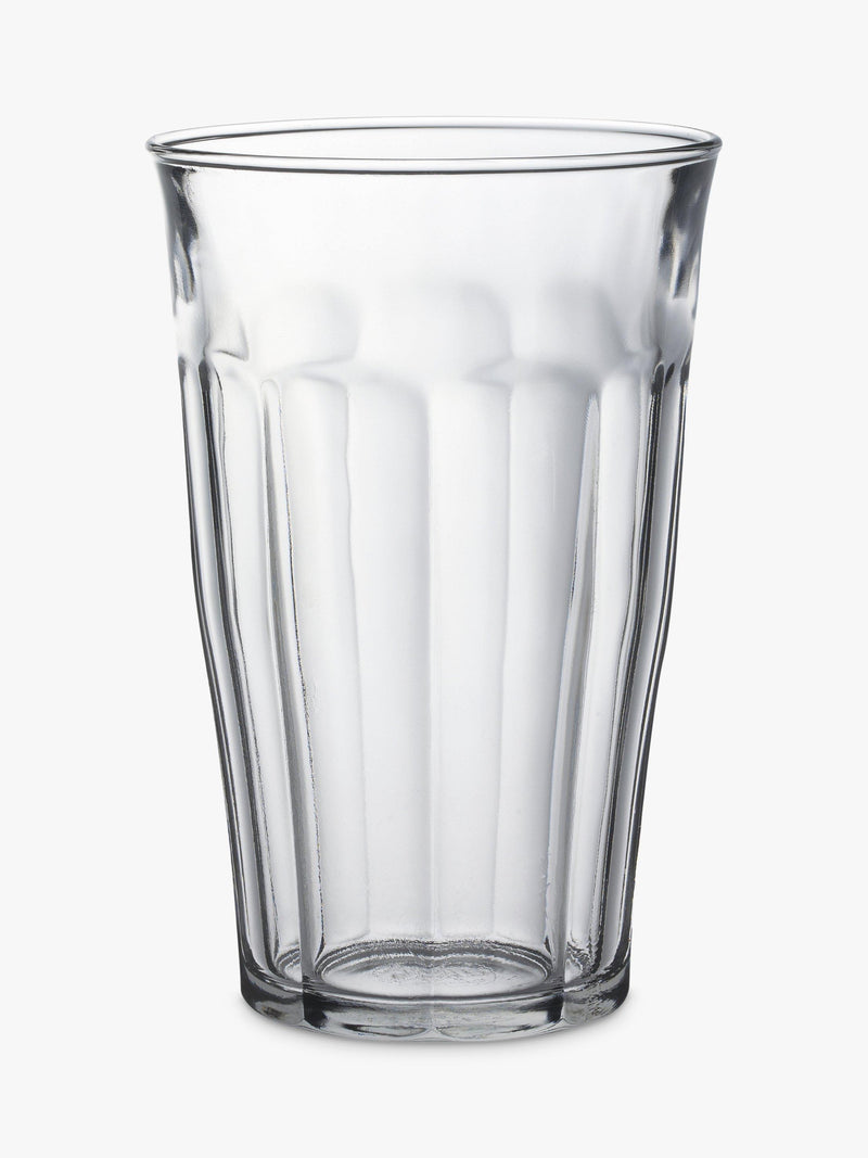 Duralex Picardie clear tumblers, set of four 500ml - British product