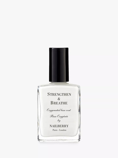 John Lewis Nailberry Strengthen & Breathe Nail Strengthening Base Coat 15ml- Buy online at McGrocer