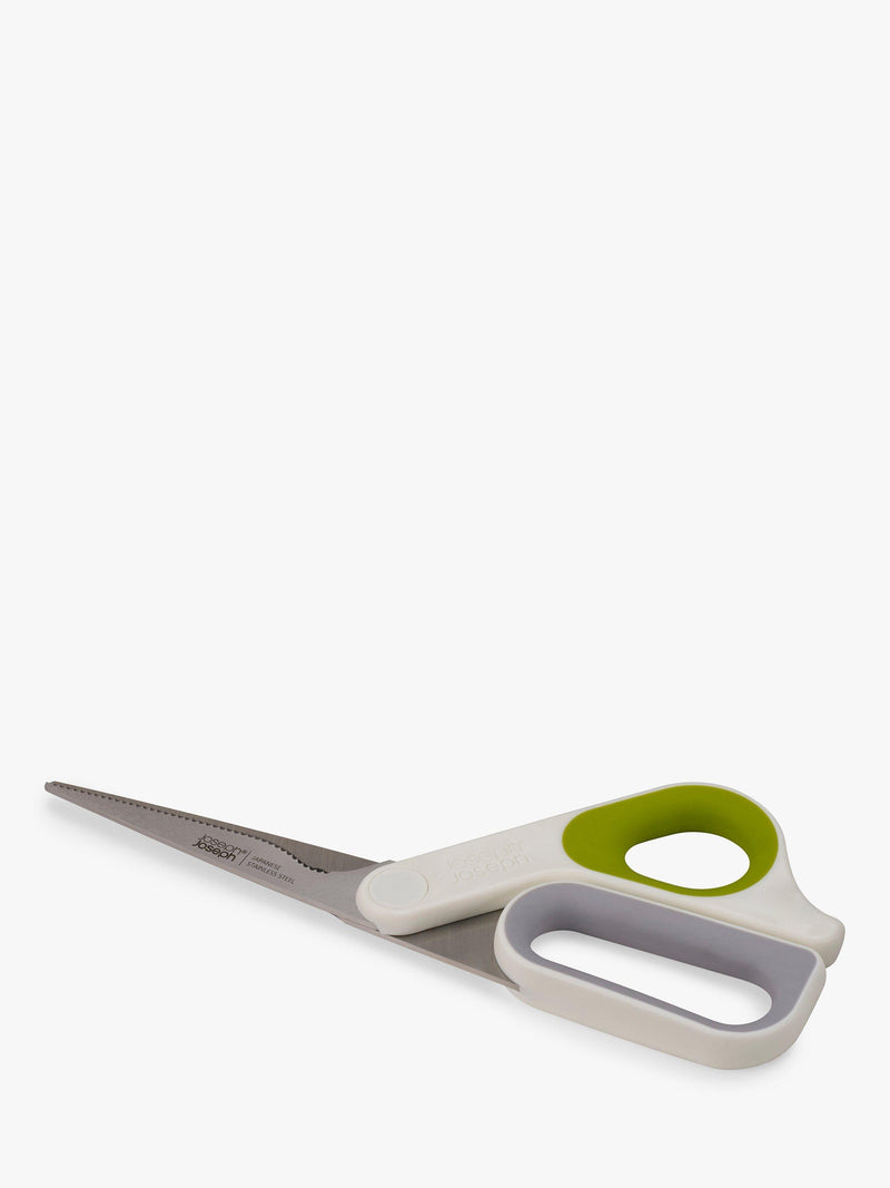 Joseph Joseph PowerGrip kitchen scissors with Japanese stainless-steel blades and non-slip grip, UK version