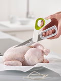 Joseph Joseph PowerGrip kitchen scissors with Japanese stainless-steel blades and non-slip grip, UK version
