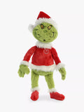 Dr Seuss The Grinch Santa soft toy - British product