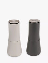 John Lewis Joseph Joseph Milltop No Spill Salt & Pepper Mills Set of 2 Grey- Buy online at McGrocer