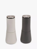 Joseph Joseph salt and pepper mills Milltop set of 2 grey (British brand)