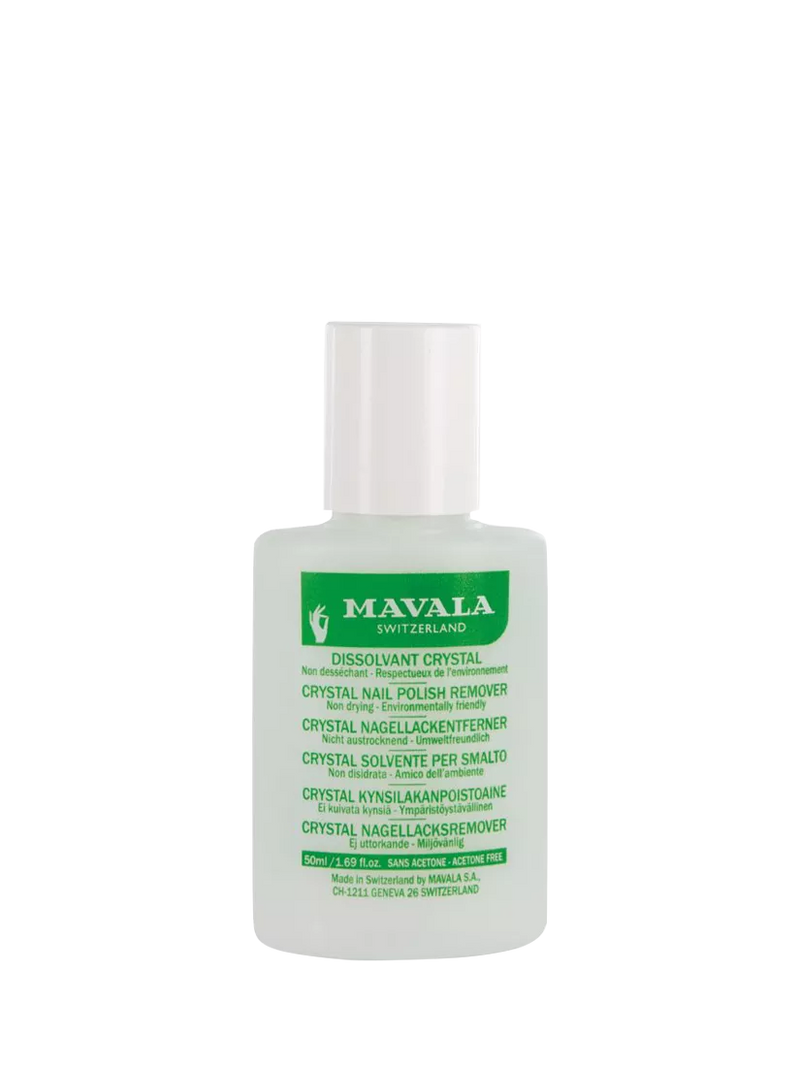 Mavala Crystal nail polish remover 50ml, imported from the UK