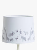 John Lewis Safari lampshade grey 25cm, imported from the UK