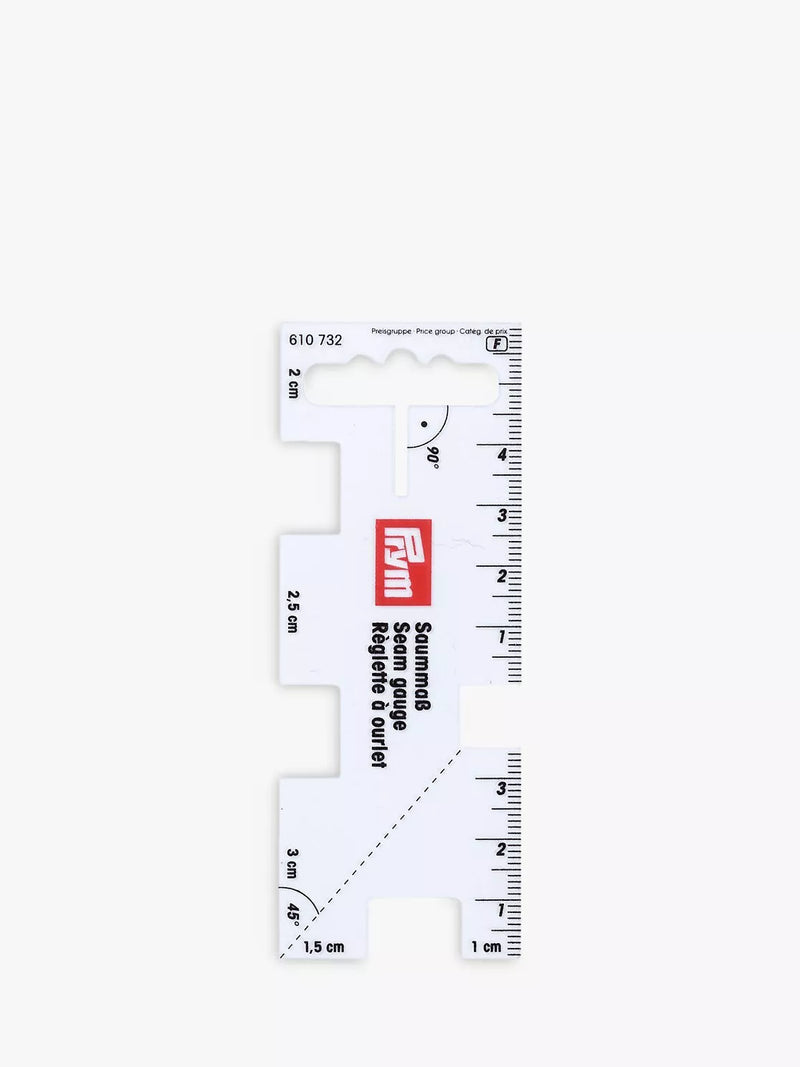 Prym Seam Gauge plastic sewing tool (British brand)