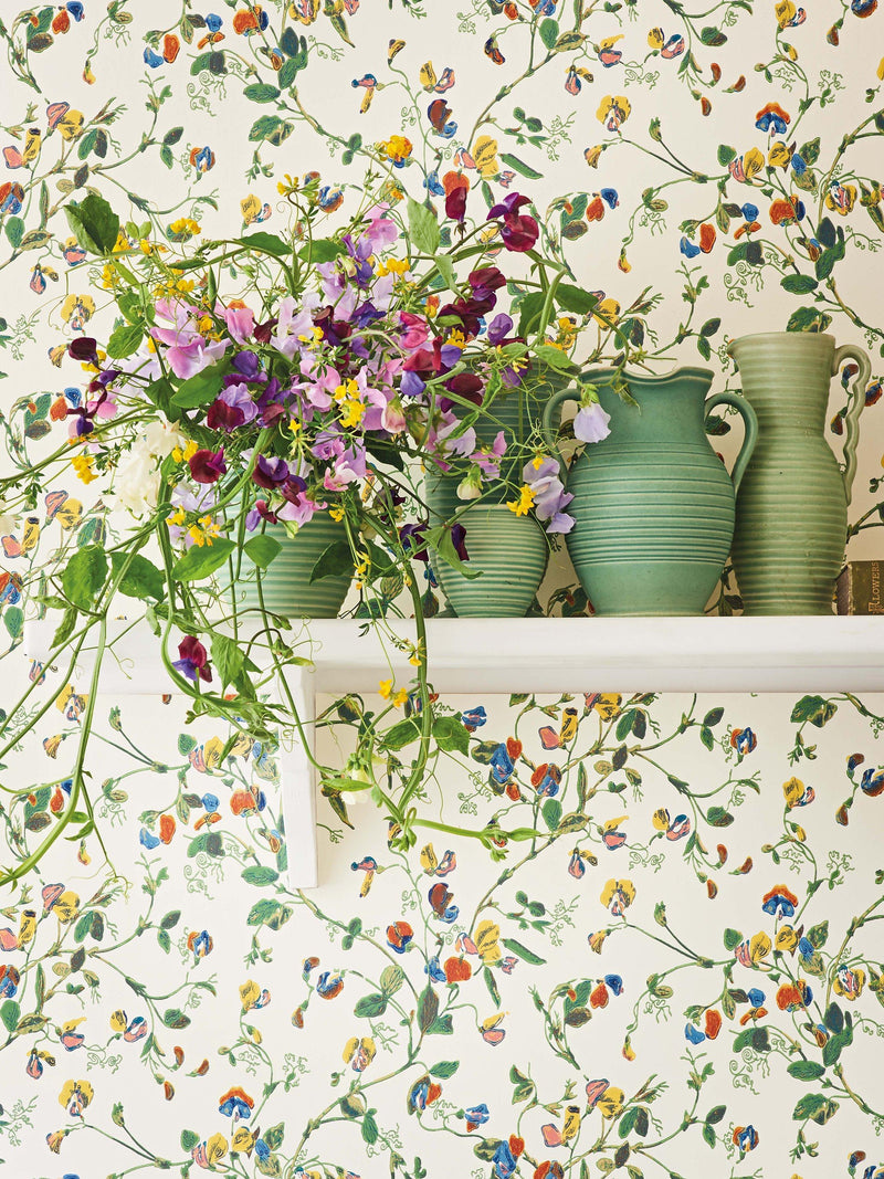 Cole & Son Sweet Pea wallpaper - British product