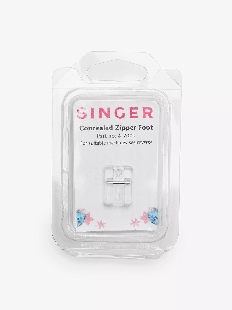 Singer concealed zipper foot (British brand)
