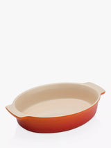 John Lewis Le Creuset Stoneware Oval Oven Dish, 27cm- Buy online at McGrocer