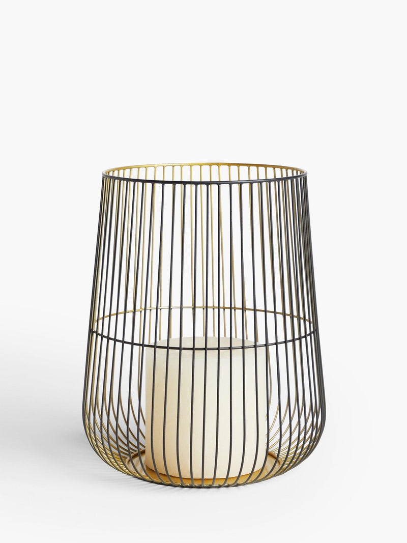 John Lewis Cage Lantern Candle Holder Large, UK version