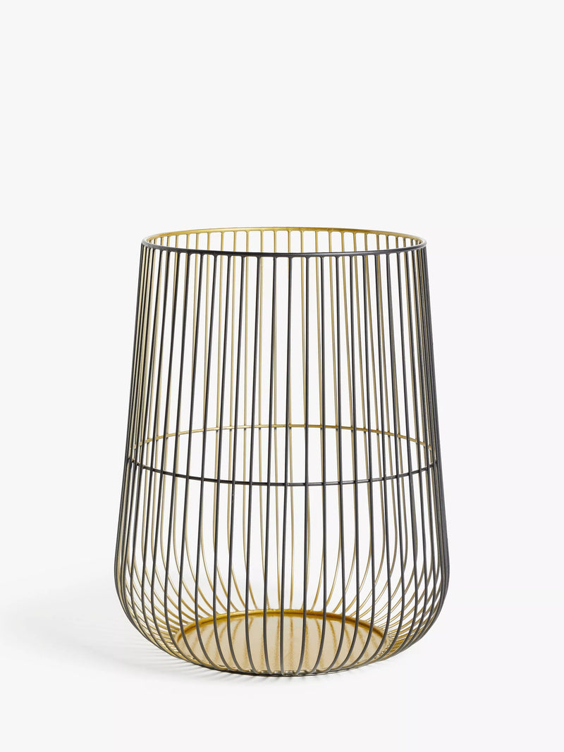 John Lewis cage lantern candle holder medium, UK version