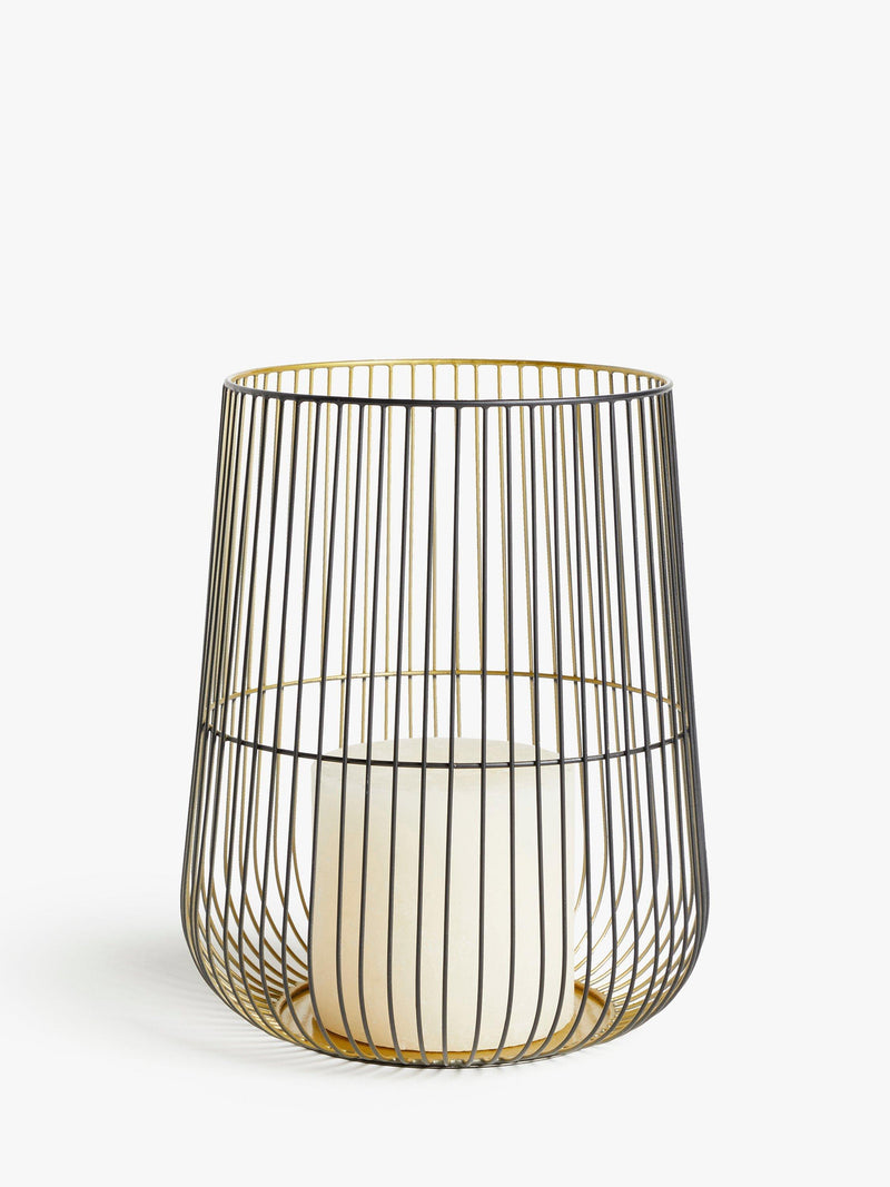 John Lewis cage lantern candle holder medium, UK version