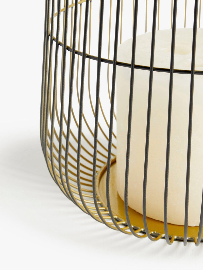 John Lewis cage lantern candle holder medium, UK version