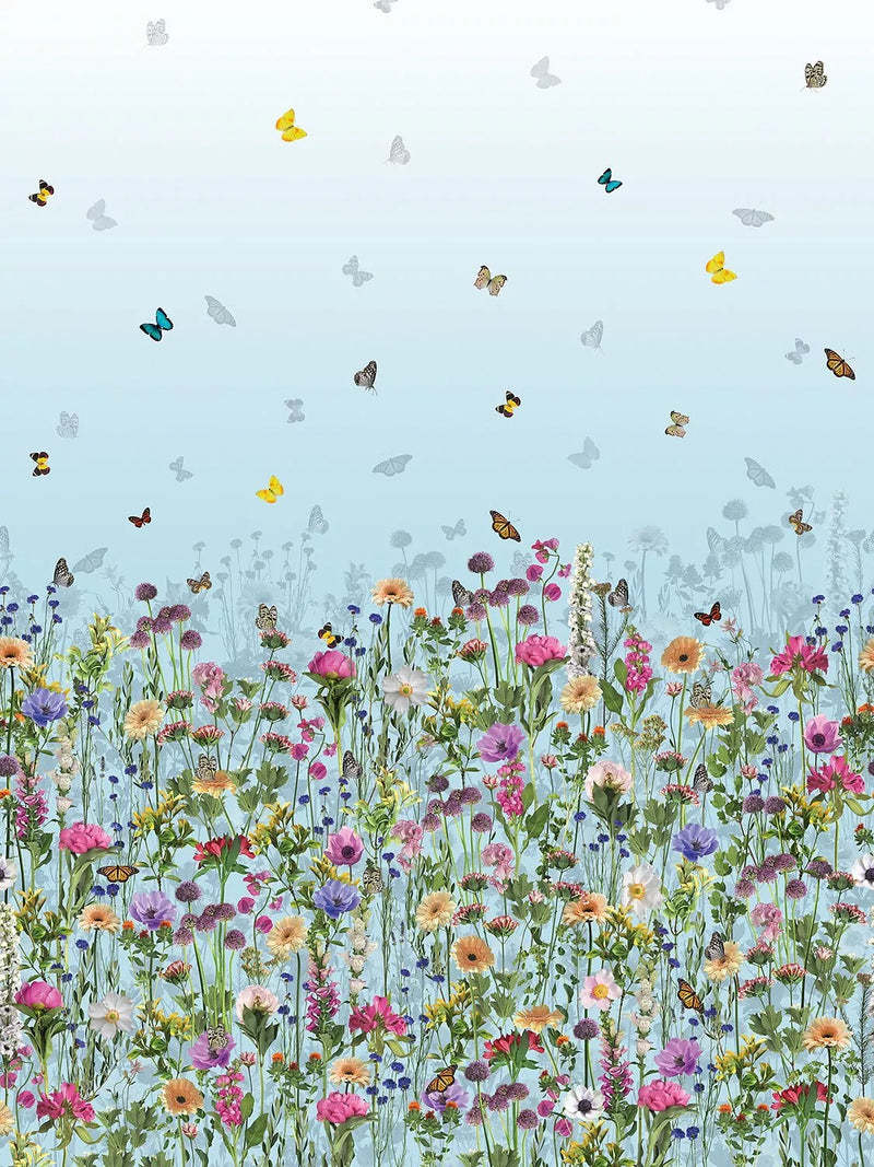 Matthew Williamson Deya Meadow wallpaper panel - British product