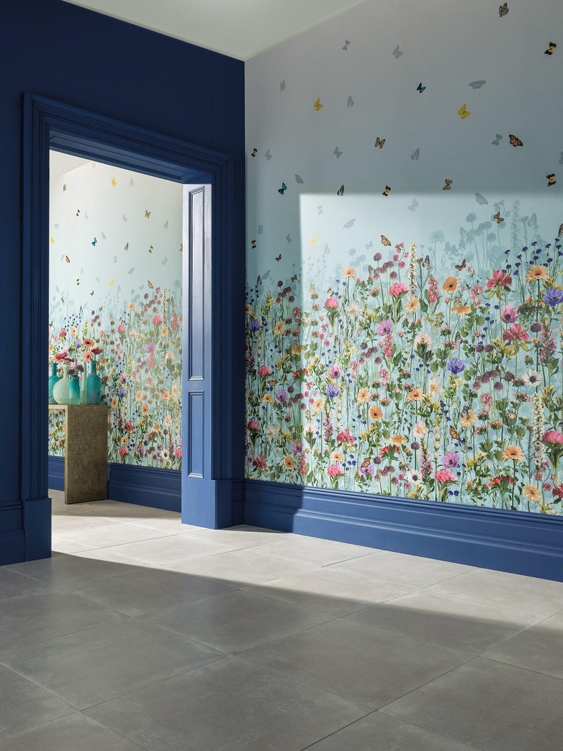 Matthew Williamson Deya Meadow wallpaper panel - British product