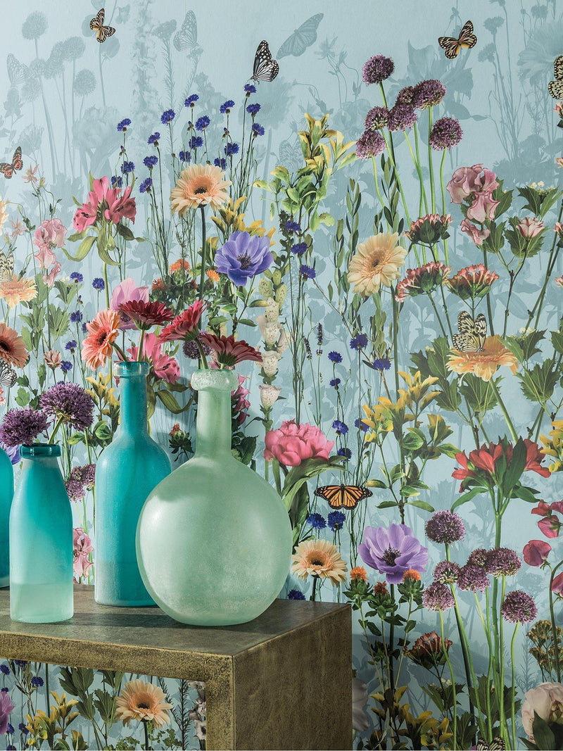 Matthew Williamson Deya Meadow wallpaper panel - British product