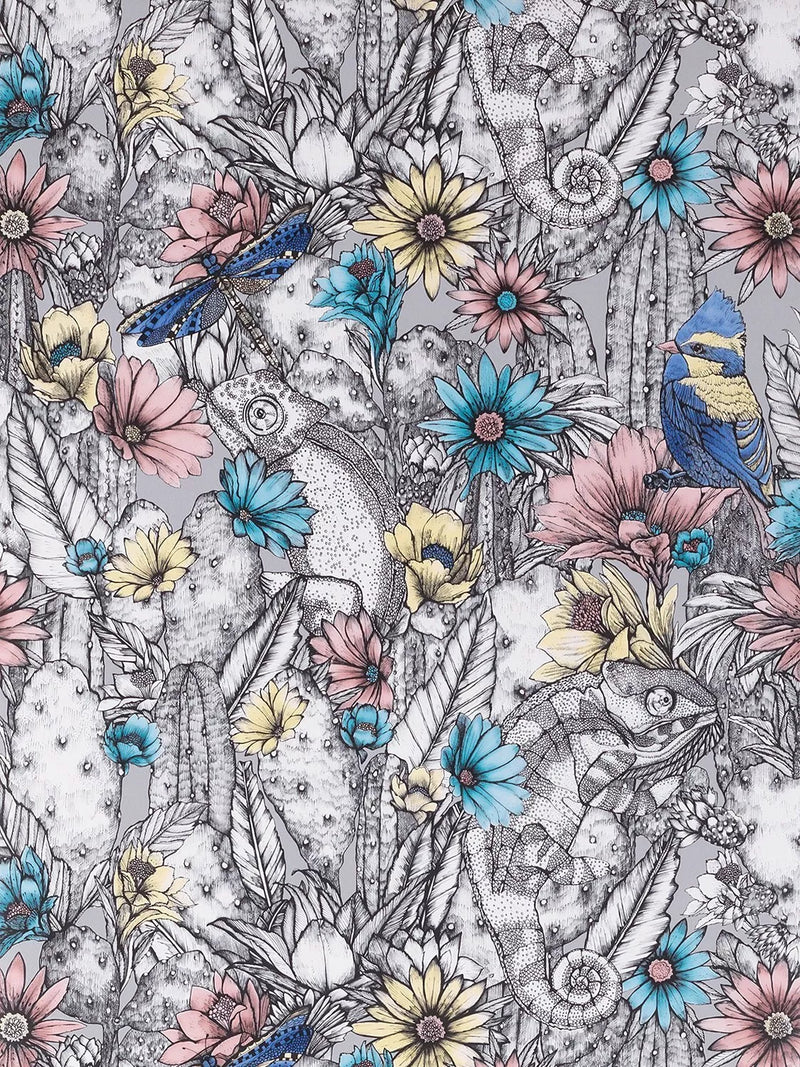 Matthew Williamson Cactus Garden wallpaper, UK version