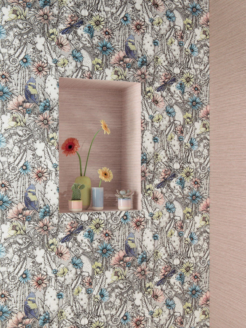 Matthew Williamson Cactus Garden wallpaper, UK version