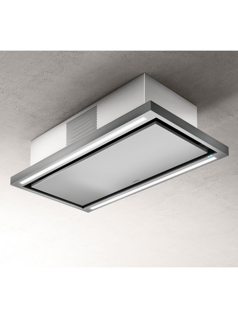 Elica ceiling cooker hood stainless steel 90cm - British product