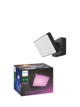 John Lewis Philips Hue White and Colour Ambiance Discover LED Smart Outdoor Floodlight, Black- Buy online at McGrocer