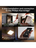 Philips Hue smart outdoor floodlight black, UK version