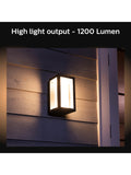 Philips Hue Impress outdoor wall light black, imported from the UK