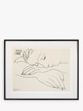 Pablo Picasso War and Peace framed print with mount 72 x 90cm, UK version