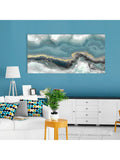 Dominic James Studio Influx abstract canvas print 60x120cm - British product