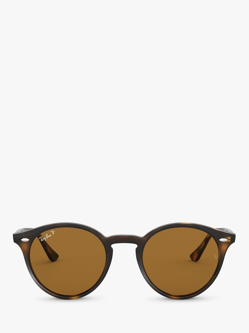 Ray-Ban round sunglasses shiny dark Havana 49mm - British product