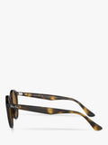 Ray-Ban round sunglasses shiny dark Havana 49mm - British product