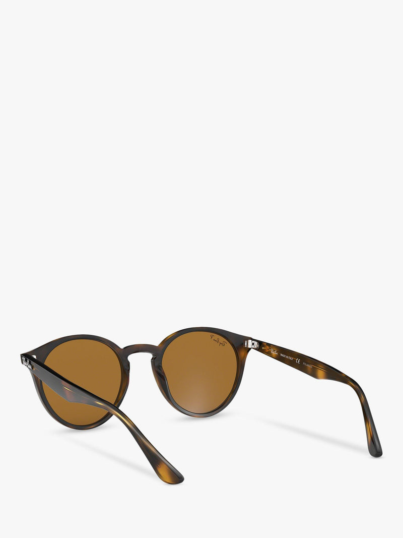 Ray-Ban round sunglasses shiny dark Havana 49mm - British product