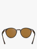 Ray-Ban round sunglasses shiny dark Havana 49mm - British product