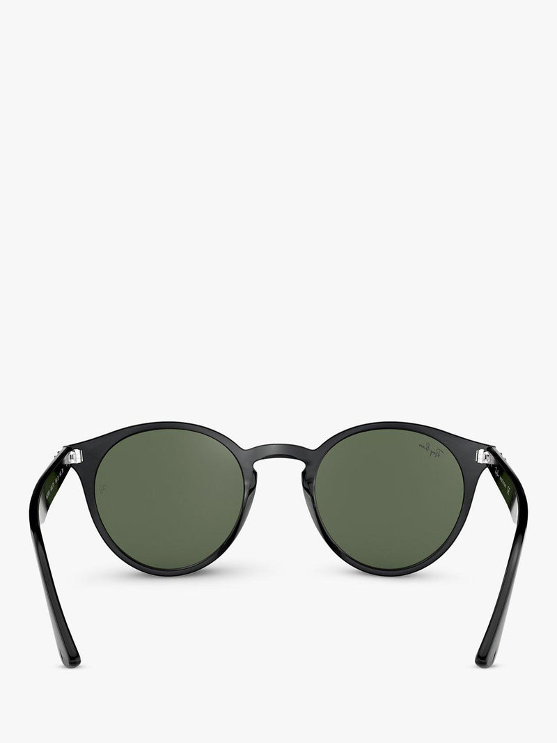 Ray-Ban round sunglasses black grey gradient 49mm - British product
