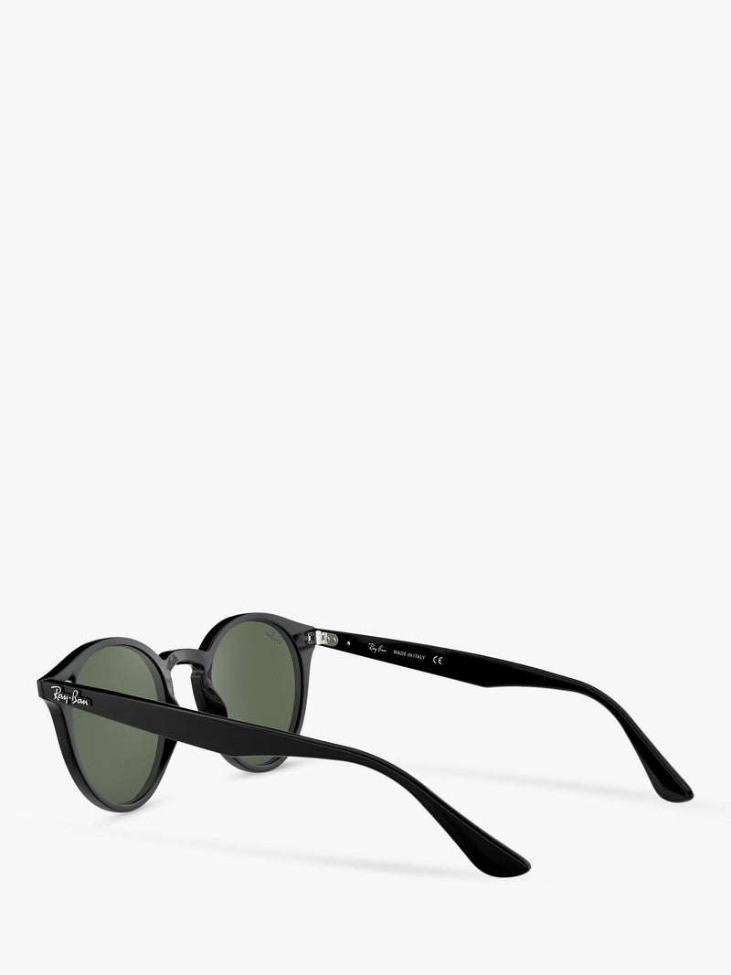 Ray-Ban round sunglasses black grey gradient 49mm - British product