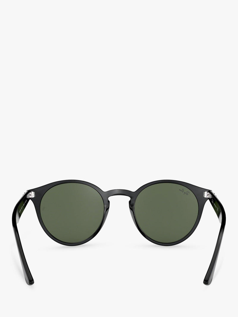Ray-Ban round sunglasses black grey gradient 49mm - British product