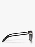 Ralph Lauren black cat's eye sunglasses 57mm, UK version