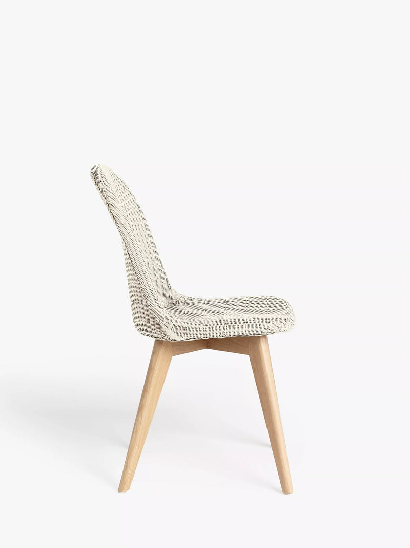 John Lewis Easdale Lloyd Loom dining side chair, imported from the UK