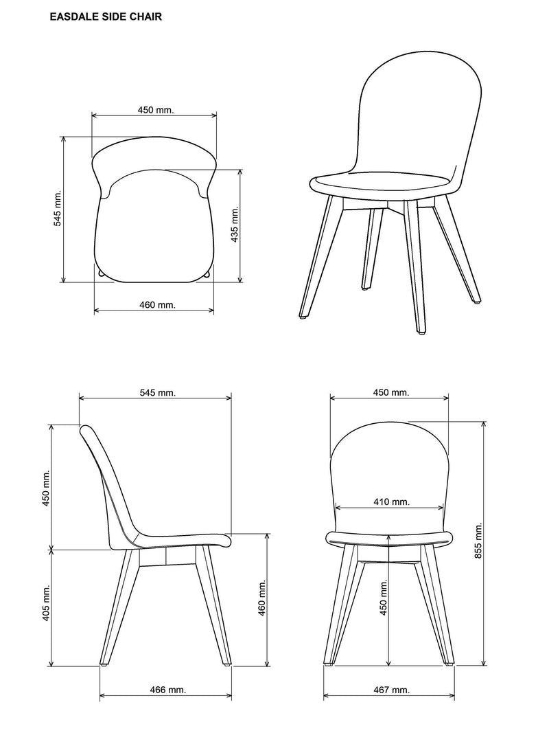 John Lewis Easdale Lloyd Loom dining side chair, imported from the UK